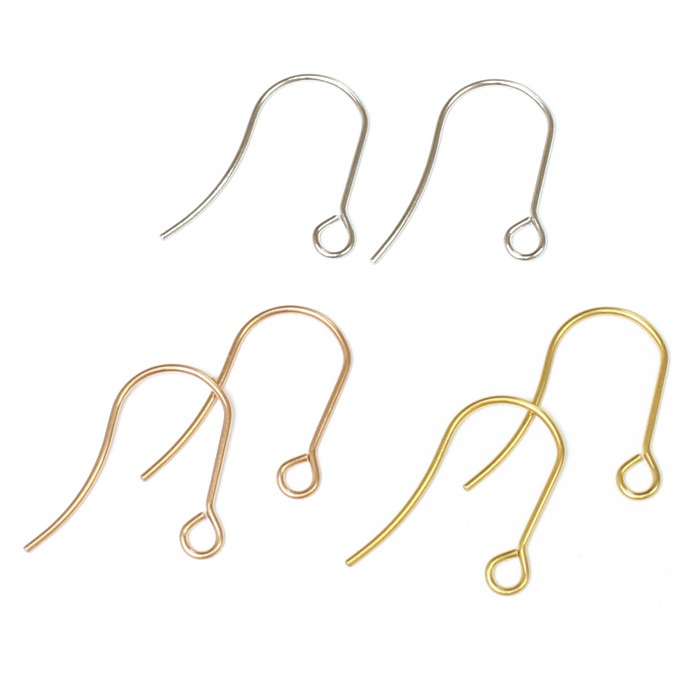 U字 フック ステンレス ピアス金具(1ペア)
